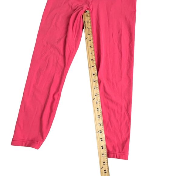 Athleta Womens Pink Mid Rise Transcend 7/8 Tight Medium - Picture 4 of 7